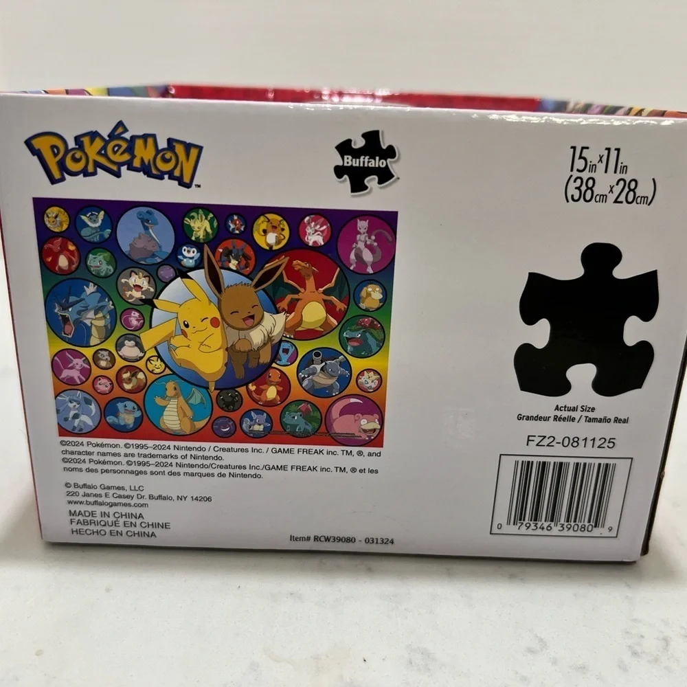 Red and White Poké Ball 100-Piece Puzzle